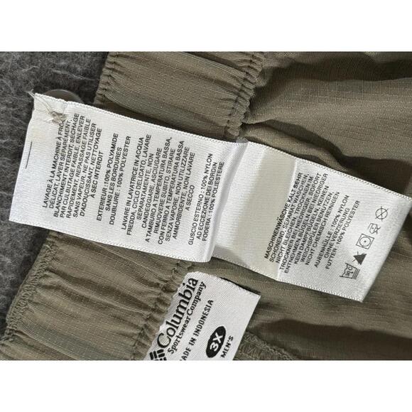 Columbia PFG Men's Light Khaki Convertible Cargo Pants Multiple Pockets Size 3XL - Picture 6 of 9